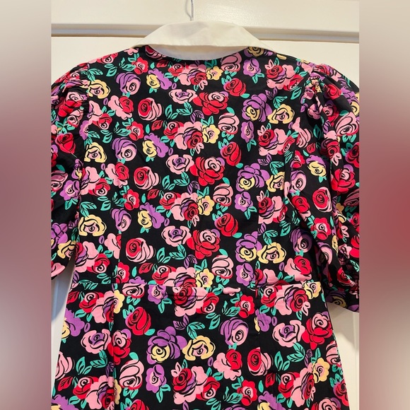 NWT! Glamorous Mini Floral Multi Color Dress, Size 4 - Picture 5 of 8